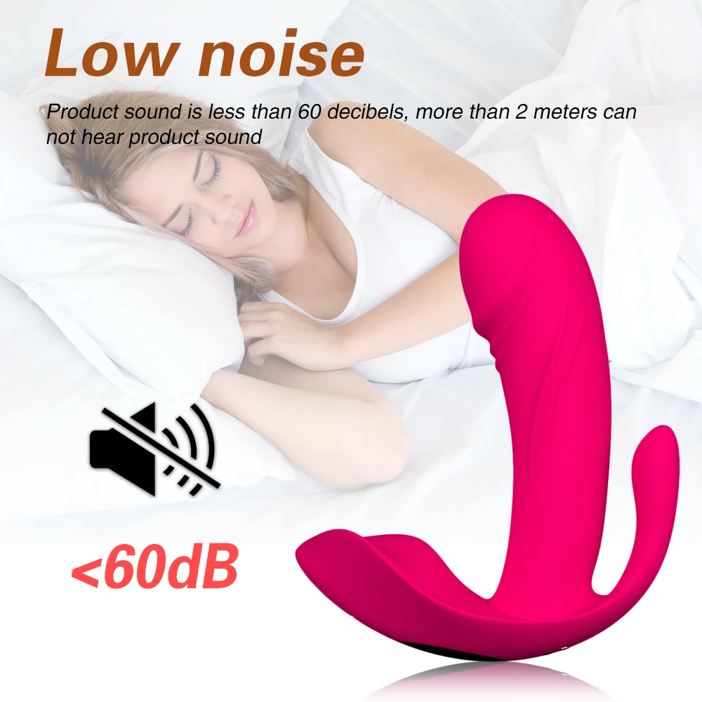 12 Speed Wearable Butterfly Dildo Vibrator Wireless Remote Control Panties Sex Toy for Women G Spot Clitoris Stimulator | Красота и