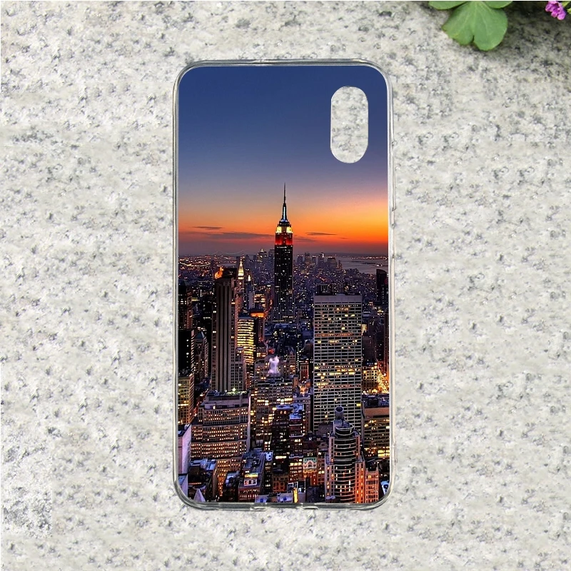 Нью-Йорк Сити чехол для телефона Xiaomi redmi 4A 4X4 pro 5 5A 6A 6X6 Note2 3 4X5 6 из мягкой