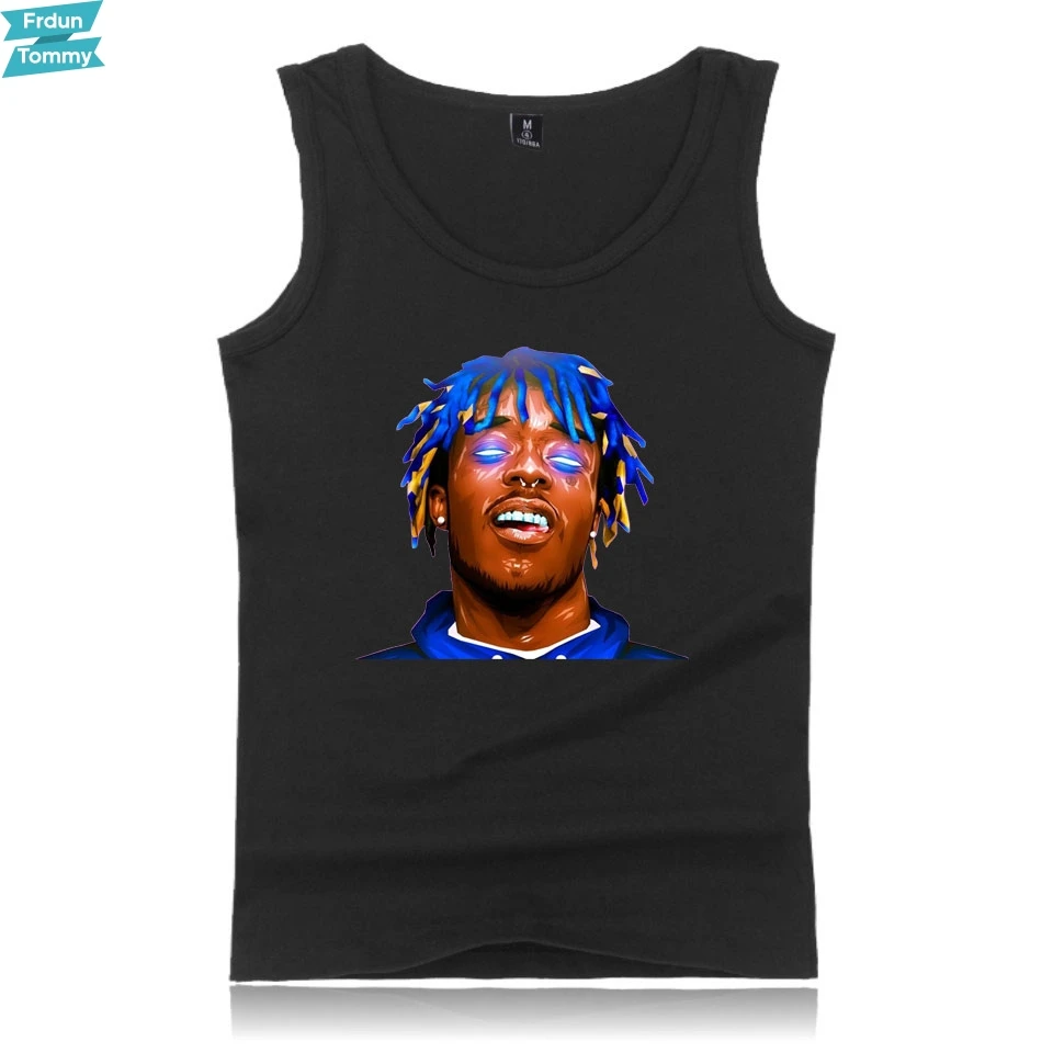Топ Без Рукавов LIL UZI VERT крутой без рукавов с круглым вырезом для мужчин и женщин