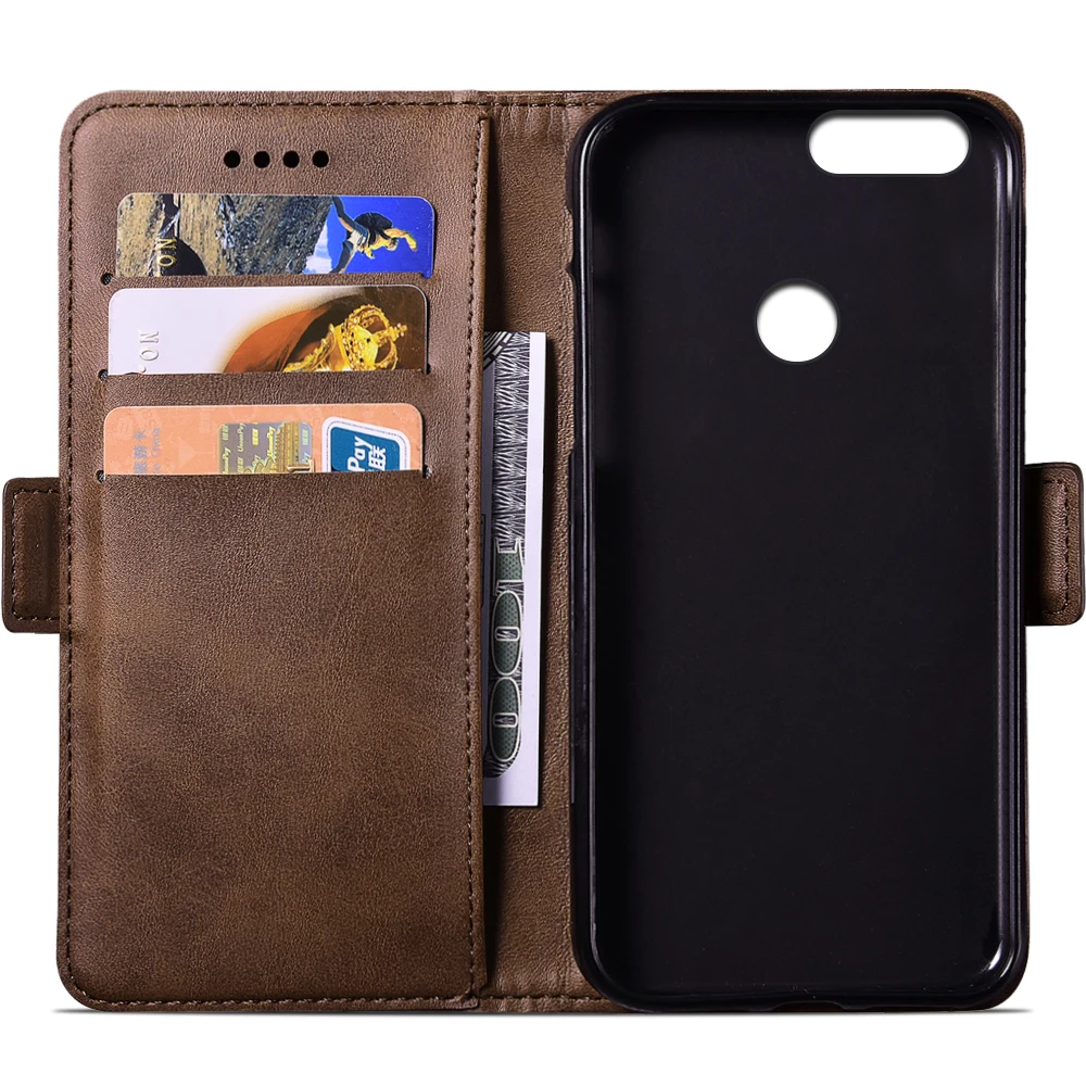 BOGVED для huawei P Smart Case Винтаж Бизнес кошелек Кожа PU телефон Обложка Fundas аксессуары |