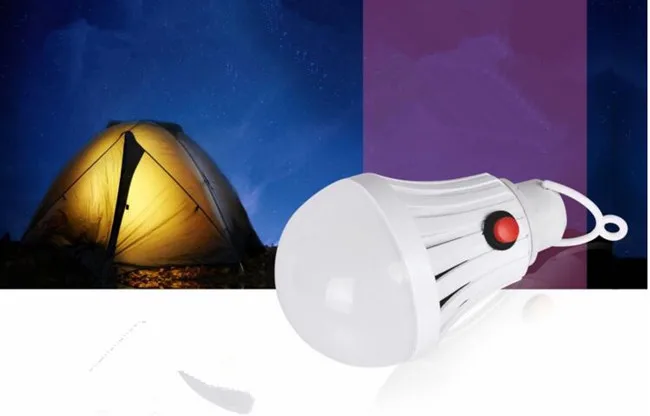 Светодиодный аварийный светильник перезаряжаемый от USB 7 Вт/9 Вт/12 Вт портативный