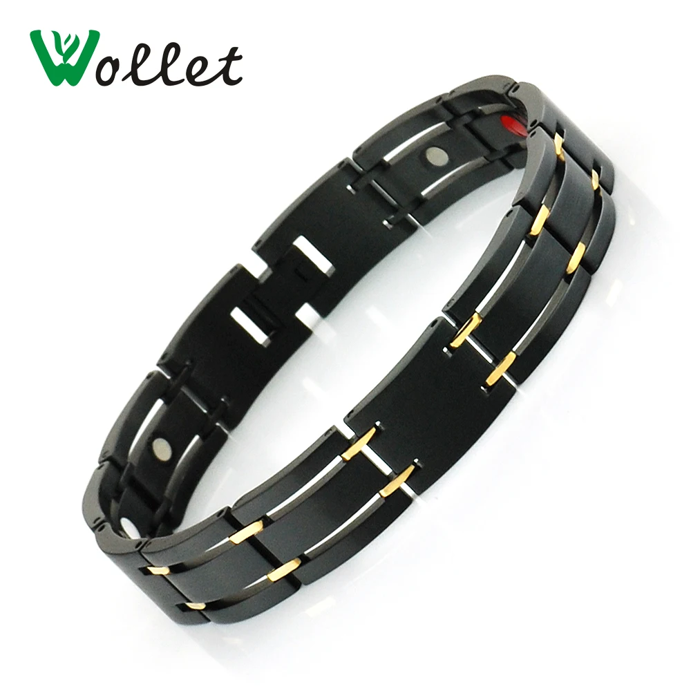 Ювелирные изделия Wollet магнитный браслет из нержавеющей стали для мужчин 5 в 1