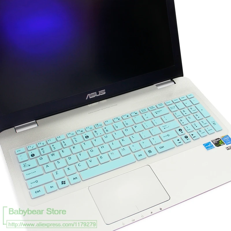 Силиконовый 15 дюймовый защитный чехол для клавиатуры Asus 6 дюймов Ux501 Ux501Vw X550 X550Za X551