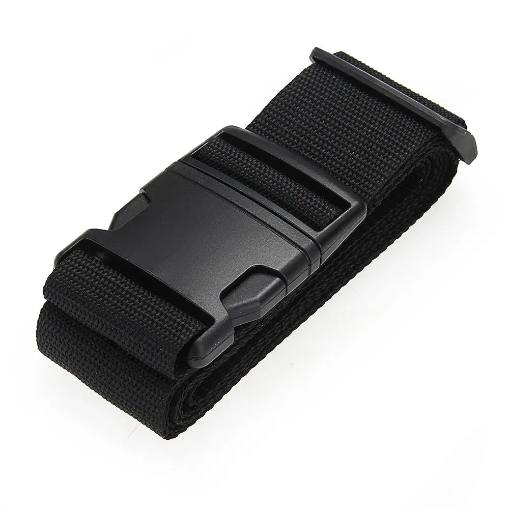 

Luggage belt strap Belt Cord Rope Black for Suitcase Travel Bag 2M