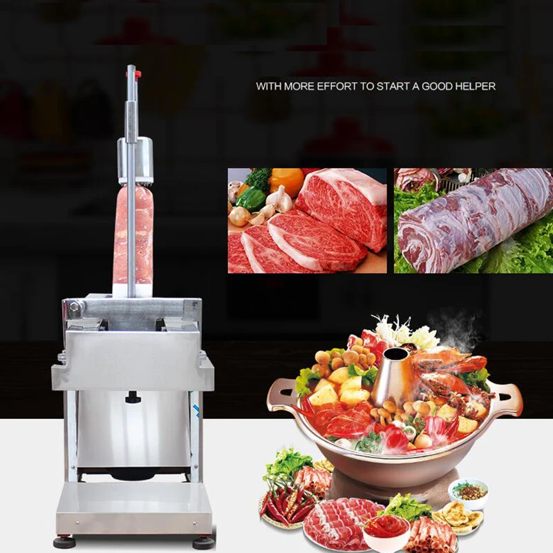 Коммерческая электрическая мясорубка 25 40 кг/ч машина для резки замороженного