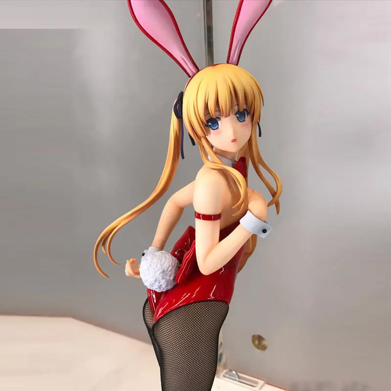 40 см аниме фигурка красный сексуальный Saekano эрири Спенсер Sawamura Bunny Ver кроличьи уши