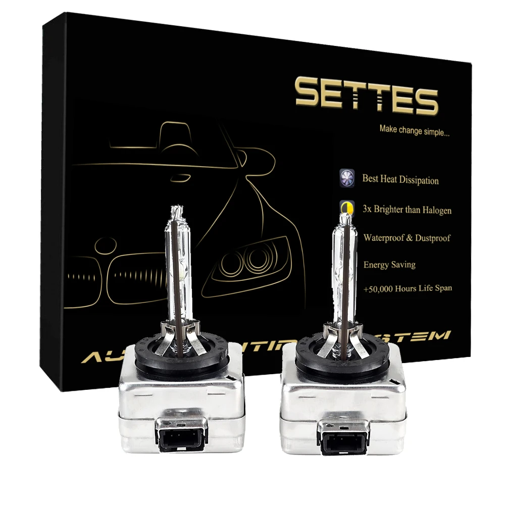 2 x D1S оригинальные кассеты ксеноновая лампа Замена для PHILIPS GE 4300K|xenon bulb|xenon replacement