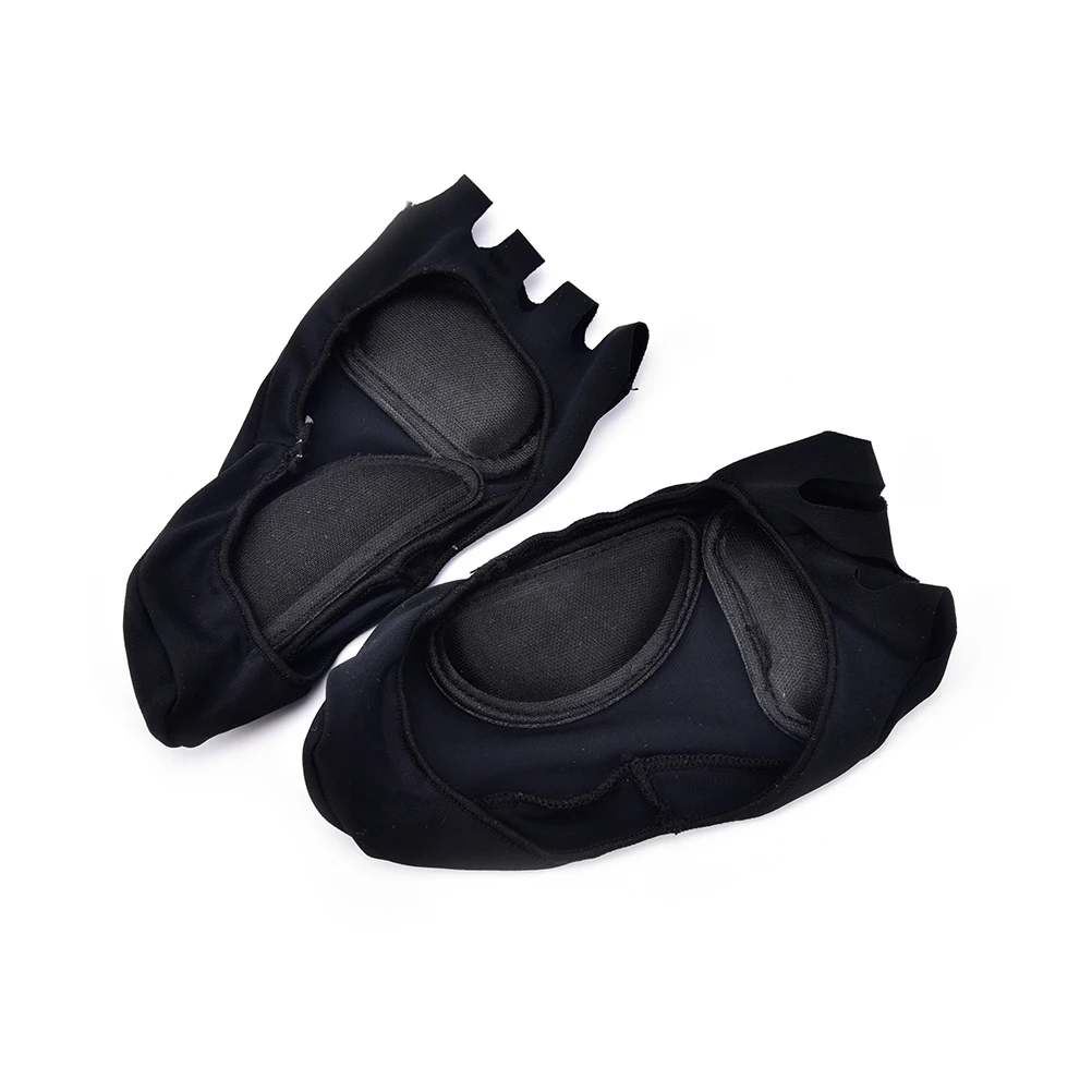 1 pair Носки для педикюра с подошвенным фасциитом, стелька для поддержки стопы, 2 шт. невидимые носки с открытыми пальцами, облегчающие боль, ортопедические плоскостопие, уход за ногами - Цвет: 1 pair