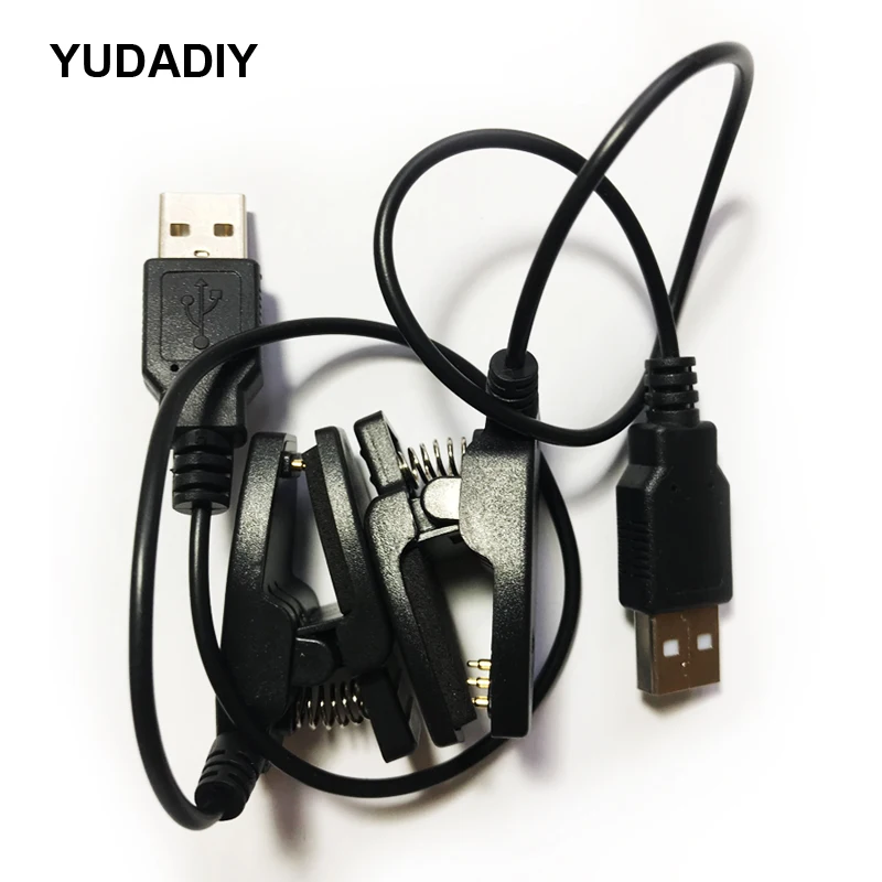 Универсальный зажим типа 3 pin 5 мм зарядный кабель Поддержка смарт часов умные