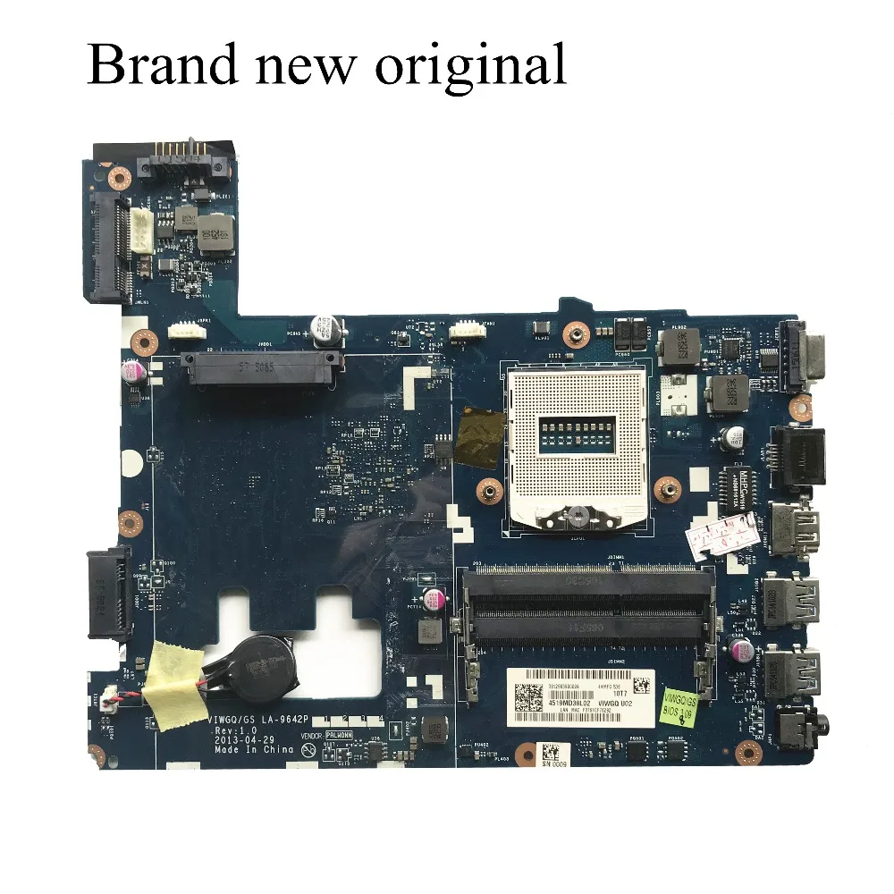 Отремонтированная материнская плата для ноутбука Lenovo G510 DDR3 90004037 VIWGQ/GS LA-9642P 100% рабочая.