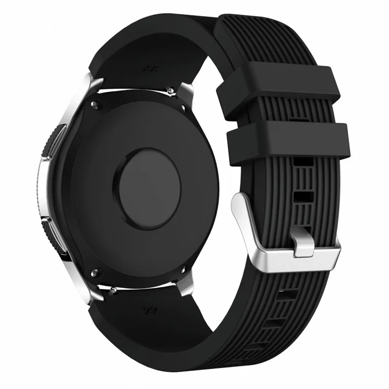 Новый 22 мм силиконовый ремешок для Huawei watch GT/Honor Magic/Samsung Galaxy Watch 46 сменный Браслет