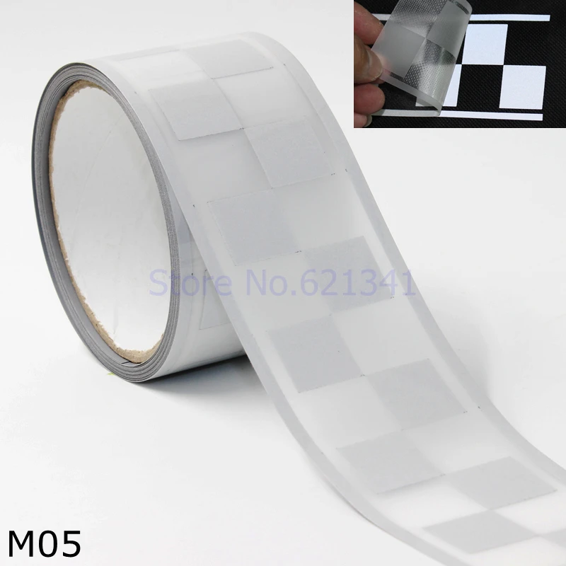 50 мм (2 дюйма) самодельная Серебристая Светоотражающая предупреждающая лента