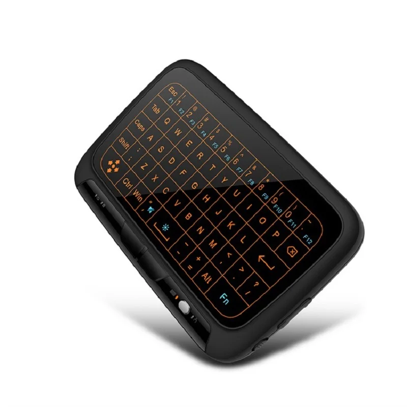 MECOOL H18 Plus 2 4 GHz Беспроводная мини клавиатура сенсорная панель с функцией подсветки