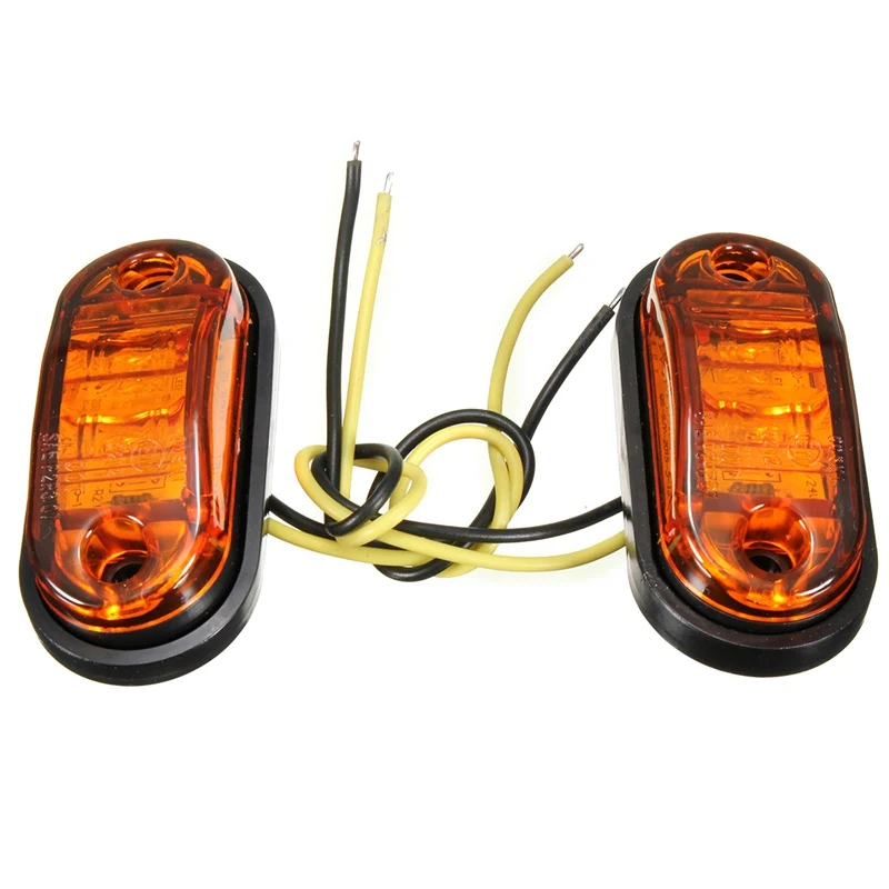 12/24V 2 SMD светодиодный автомобиль для автобуса грузовика прицепа грузовик боковой