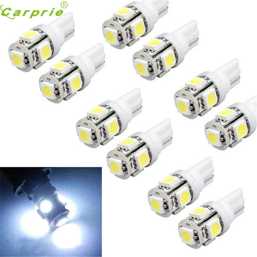 Высококачественные ксеноновые светодиодные лампы T10 Wedge 5 SMD 5050 192 168 194 W5W 2825 158
