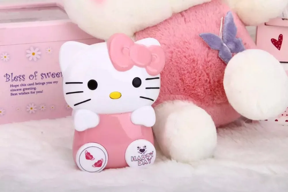 Горячая Распродажа зарядное устройство с милым котом внешний аккумулятор 10000