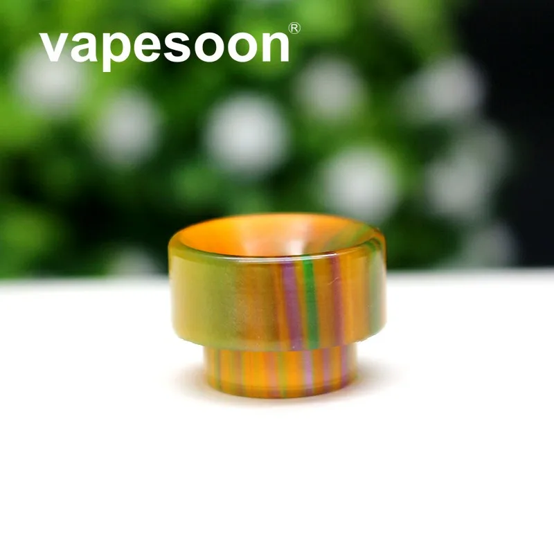 

VapeSoon 810 Resin Drip Tip High Quality Drip Tip For 810 Thread Atomizer Kennedy 24 GOON 528 Battle Atomizer
