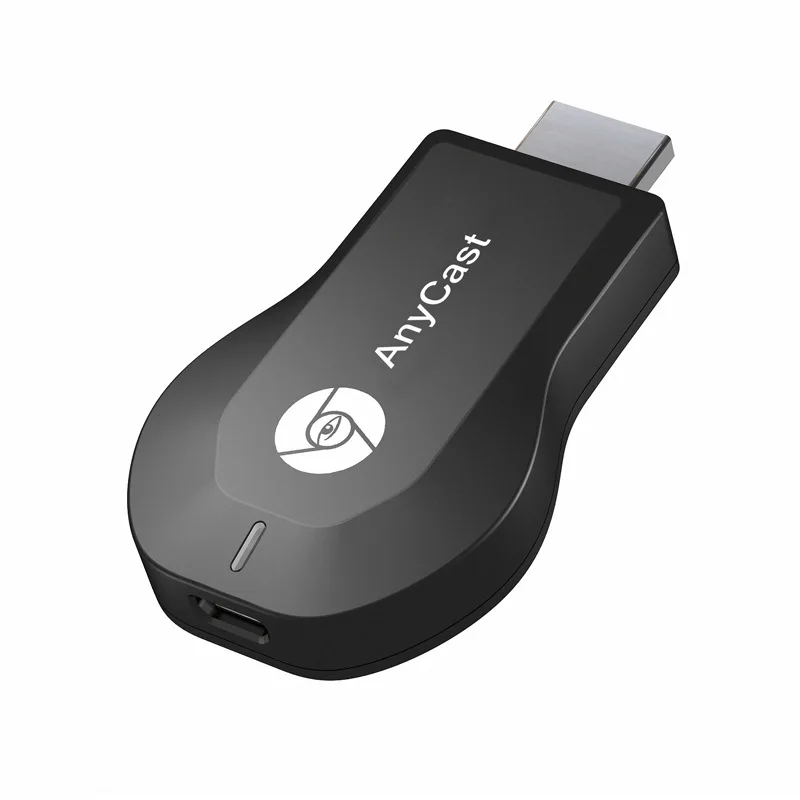Черный RANKMAN Anycast tv Stick Беспроводной Wi-Fi дисплей приемник Mirascreen HDMI ключ Miracast DLNA Airplay 1080P для Android iOS - Цвет: Черный