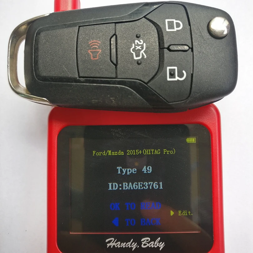 Оригинальный откидной дистанционный ключ с 4 кнопками 315 МГц для Ford Fusion 2015 +