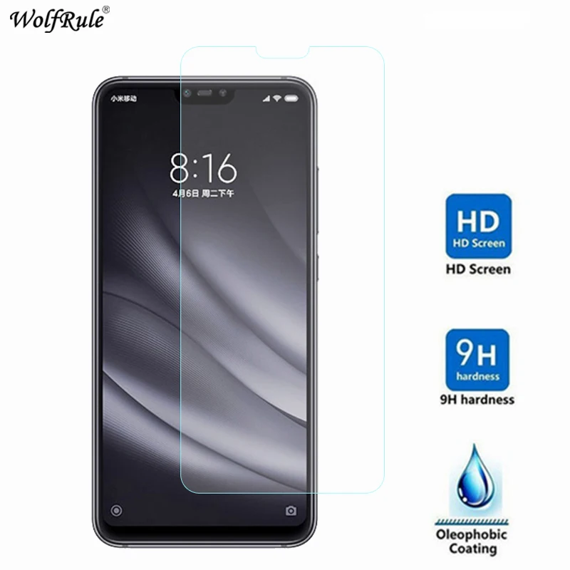 2 шт для стекла Xiaomi Mi 8 Lite защита экрана закаленное стекло Молодежная пленка