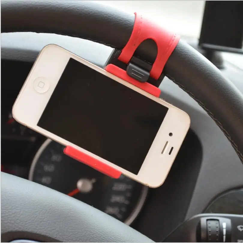 Универсальный автомобильный держатель на руль мобильный телефон кронштейн для