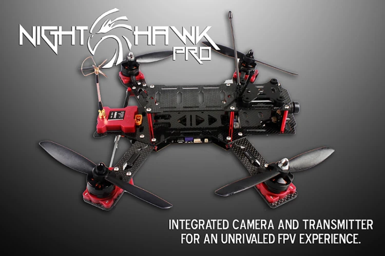Профессиональный радиоуправляемый Дрон Nighthawk Pro 280 мм Квадрокоптер размер рамы
