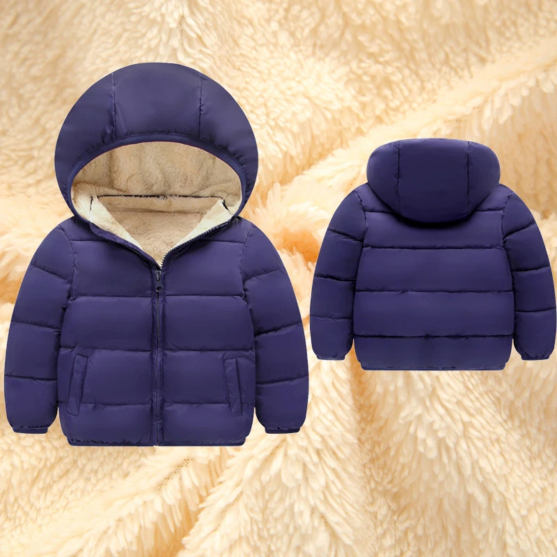 HH/зимняя одежда для маленьких девочек плотные вельветовые куртки детская парка