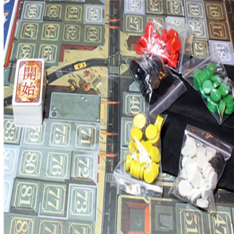 Настольная игра Китай город высокое качество очень подходит для семьи карточная