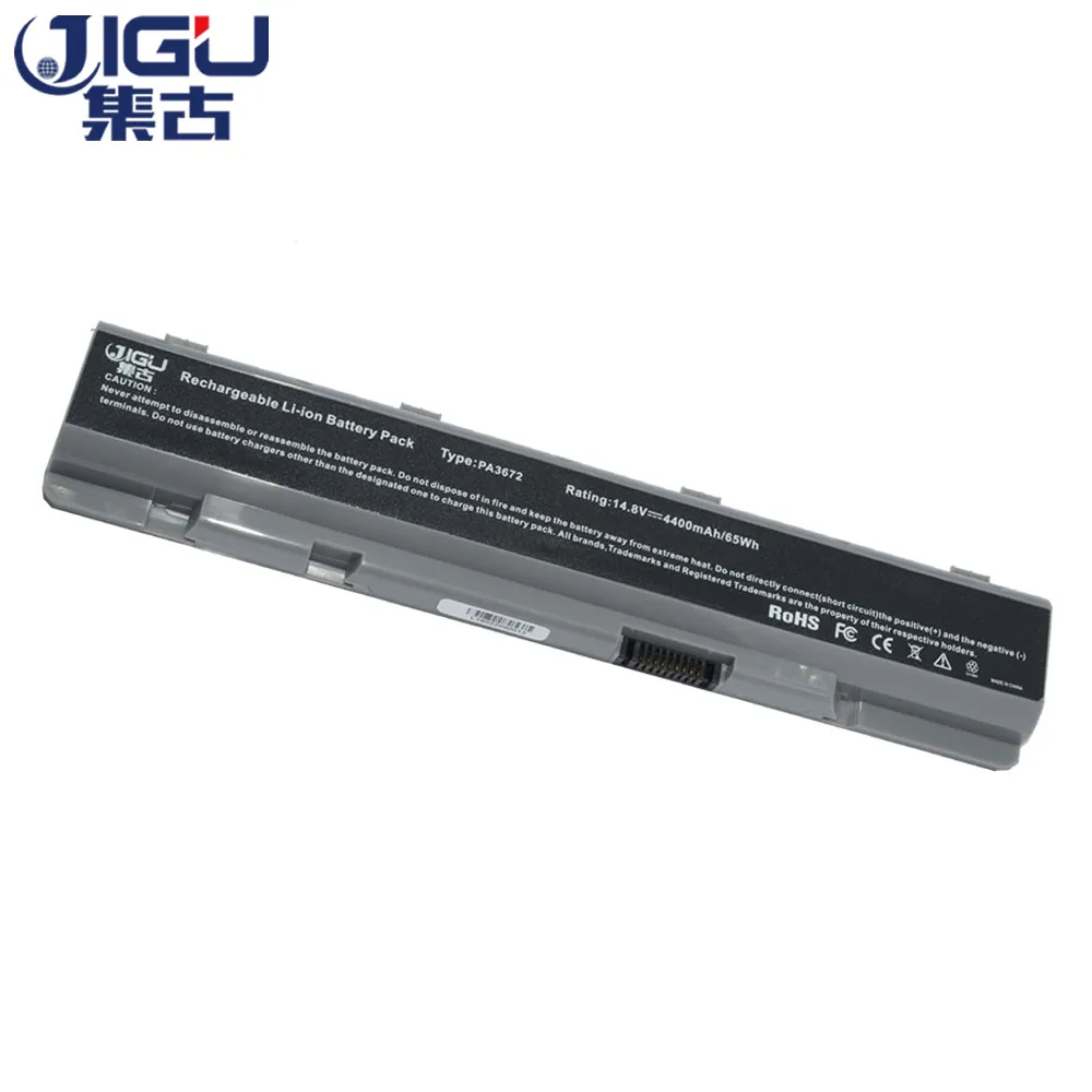 JIGU запасной аккумулятор для ноутбука PA3672U-1BRS TOSHIBA Satellite E100 E105 серии 14 8 V ячеек -