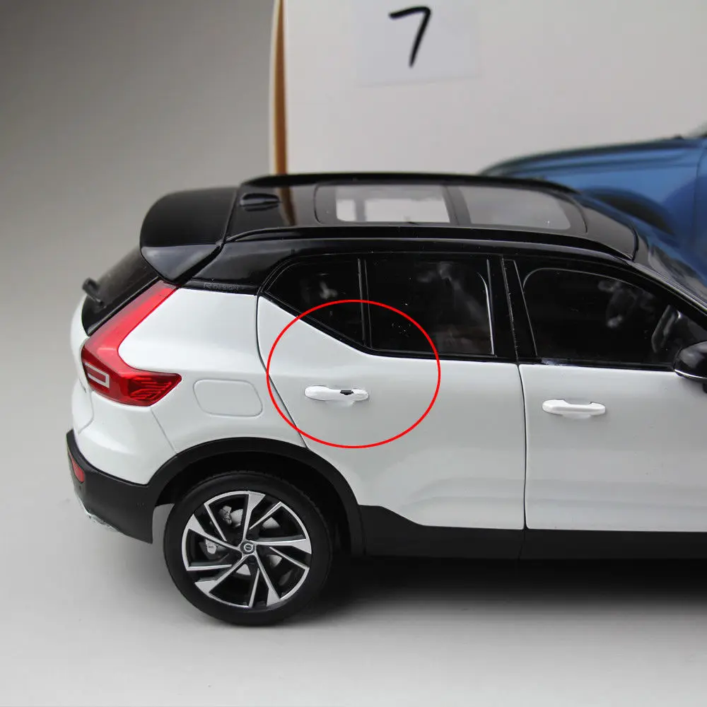 Неисправная модель 1/18 Volvo XC90 XC60 S90 XC40 XC CLASSIC V60 V40 модель автомобиля литая под давлением Модель автомобиля игрушки детские подарки для мальчиков девочек