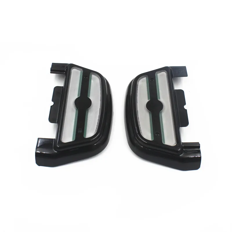 Motorcyle LED Light Passenger Footboard Floorboard Cover For Harley FLHX FLHT FLHR Road King Touring Trike Softail|Подставки под