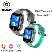 k21 smart watch kids gps waterproof android kids watches boys girls lbs locating camera sos sim card 1 44 inch touch screen