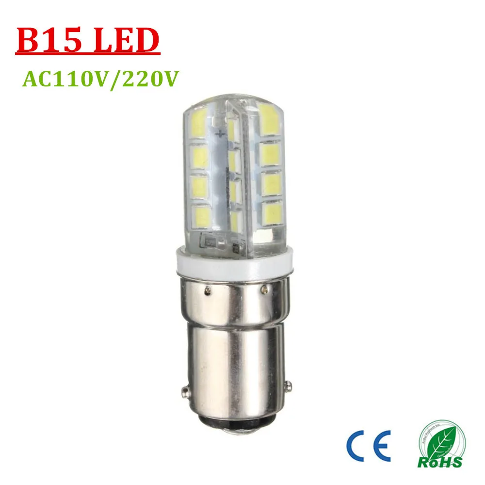 X10 высокое качество B15 E12 E14 3 Вт 2835 SMD LED Кукуруза силикагель лампа Лампа Домашнее