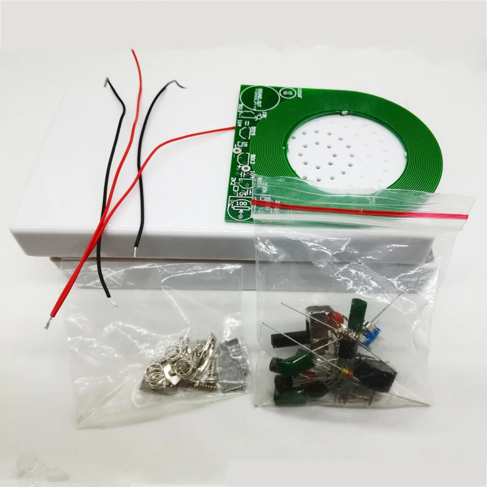 CNIKESIN diy простой металлодетектор доска Электронный комплект деталей электронного