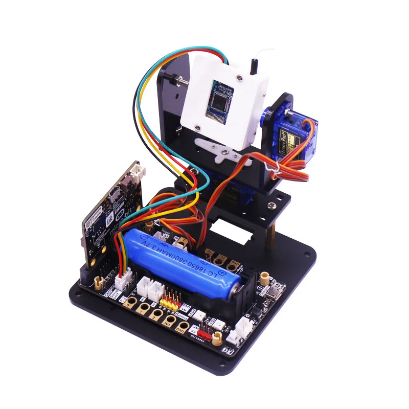 Микробитная Головка камеры Micro:bit robot WIFI тележка smart vision kit с приложением|Детали и