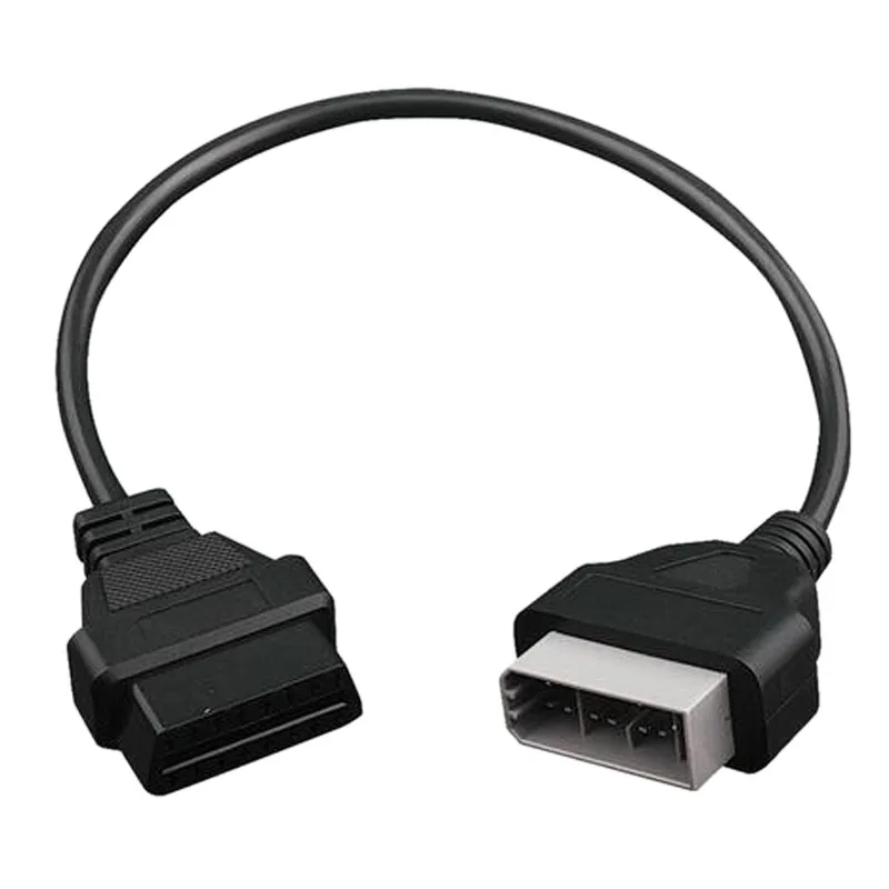 Для Nissan 14 Pin к 16Pin кабель Obd Ii диагностический интерфейс 14Pin Obd2 16 адаптер работает