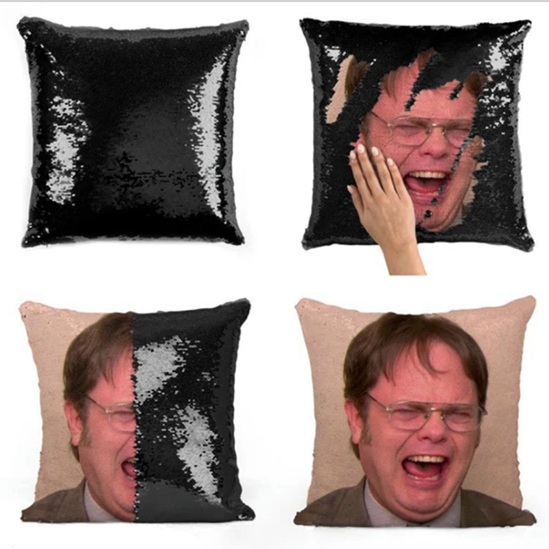 2019 новая волшебная Подушка с блестками чехол Русалка DIY декоративная наволочка