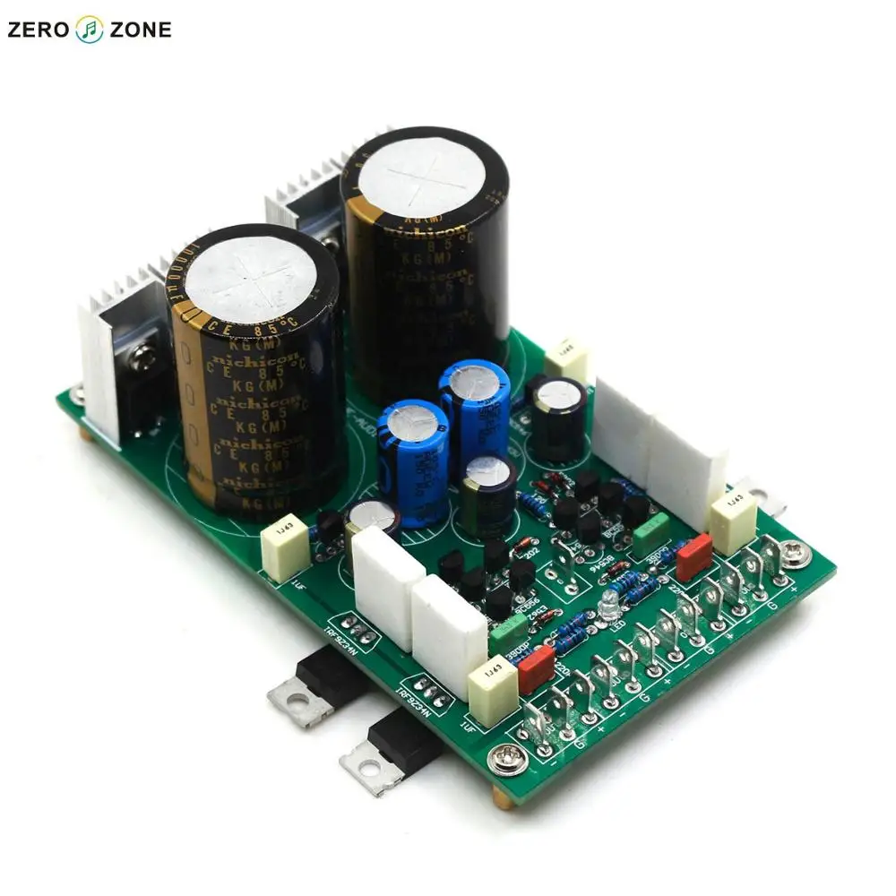 Сборная плата питания GZLOZONE регулятор блока на A22 +/ 30 в для усилителя|psu board|assembled