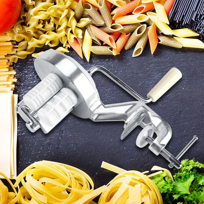 Handmade Spaghetti Pasta Maker Cutter Aluminum Alloy Fettuccine Noodle Press Making Machine | Дом и сад
