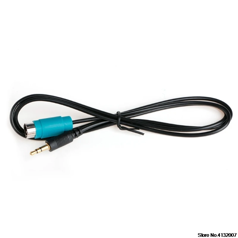 Высокое качество ALPINE KCE 236B FULL SPEED MP3 3 5 мм Aux Jack аудио адаптер для iPOD PSP|Кабели