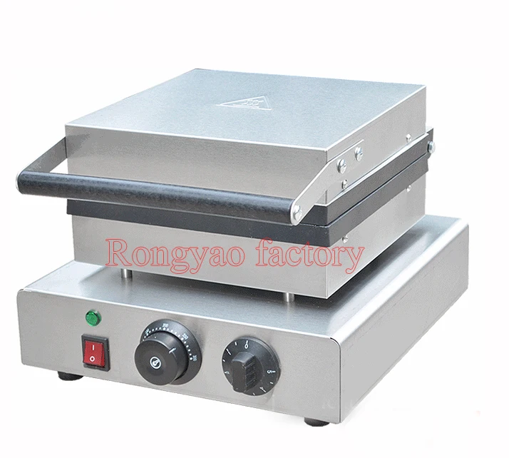 Электрическая машина для выпечки вафель в виде животных милого медведя кота 12