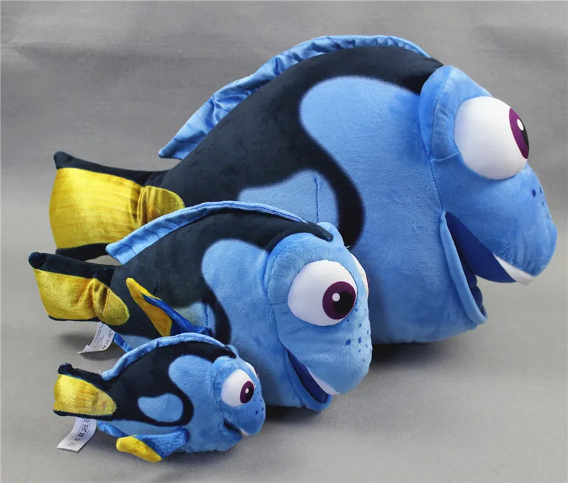 Dory 1 шт найти Дори плюшевая игрушка кукла NEMO для детей подарки на день рождения - Цвет: Dory