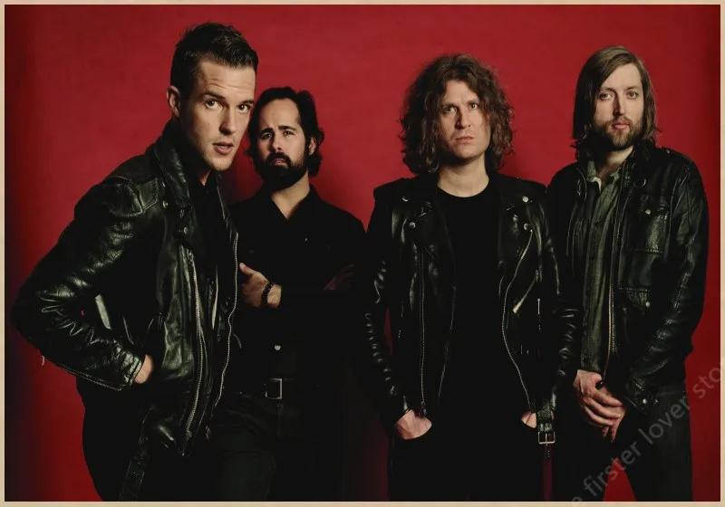 The Killers винтажный Ретро рок-группа музыкальная гитара матовый плакат на крафт-бумаге стикер на стену домашний декор - Цвет: 22