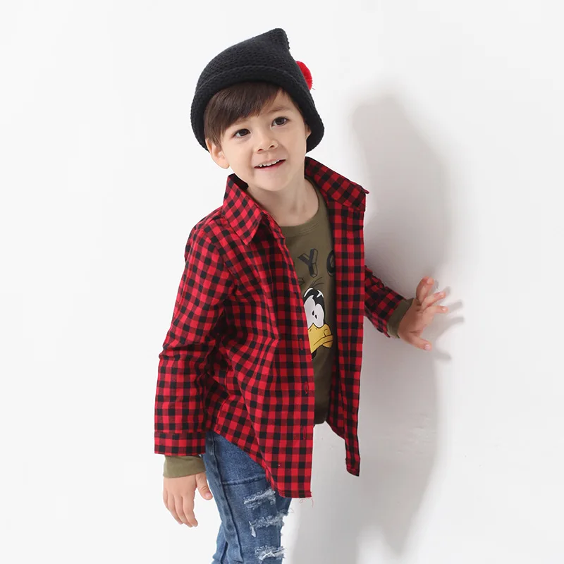 Семейная одежда Повседневная клетчатая рубашка/блузка семейная Одежда для мамы