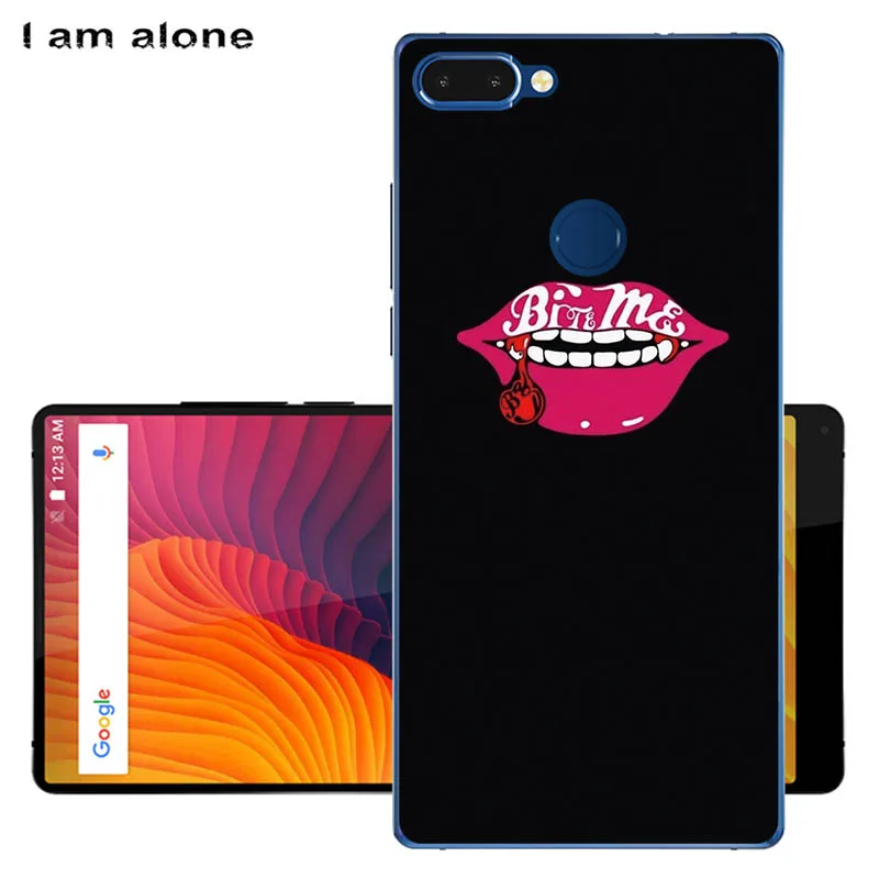 Чехлы для телефонов I am alone для Vernee Mix 2, 6,0 дюйма, мягкие чехлы из ТПУ для мобильных телефонов с мультяшным принтом для Vernee Mix, 2 сумки - Цвет: Soft TPU KK60