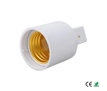 (SPL-088-L9) 100 шт./лот 2 контакта G23 на E27 адаптер гнезда лампы E26 Адаптер держателя |