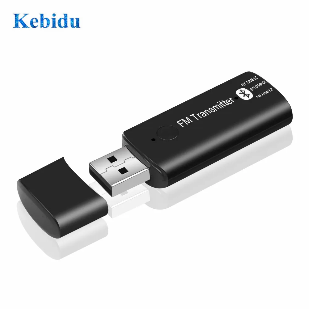 KEBIDU 3 5 мм USB Bluetooth приемник передатчик V5.0 + EDR Беспроводной адаптер громкой связи с