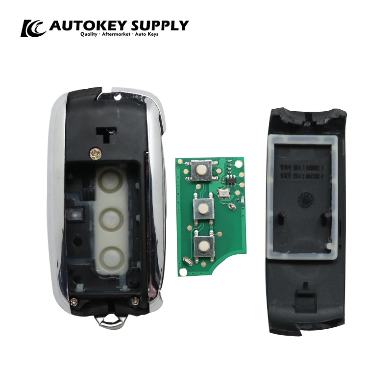 Компания autokey Supply прямые продажи с фабрики. Для Флип-ключа Mercedes(Аварийная кнопка)+ Olympus red светодиодный 3 Автомобильный ключ с кнопкой. AKBPCP082