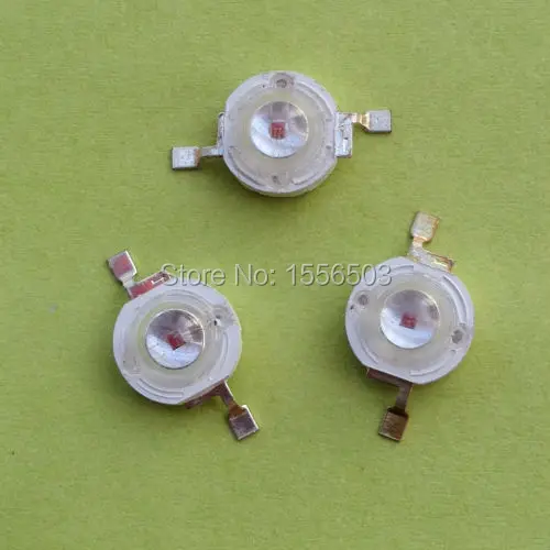 Светодиодная лампа для выращивания растений 50 шт. 1 Вт 3 королевская темно-красная