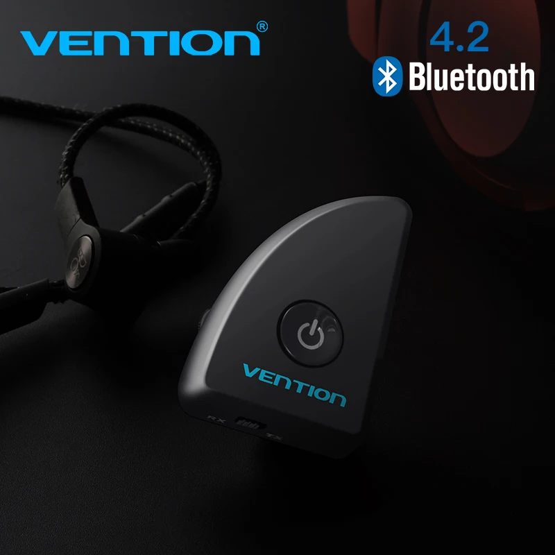 Vention Bluetooth аудио приемник передатчик беспроводной для ТВ наушники Колонки Aux 3,5 мм беспроводной Bluetooth 4,2 аудио адаптер